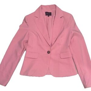 Love Tree Womens Small Pink Blazer Button Pockets